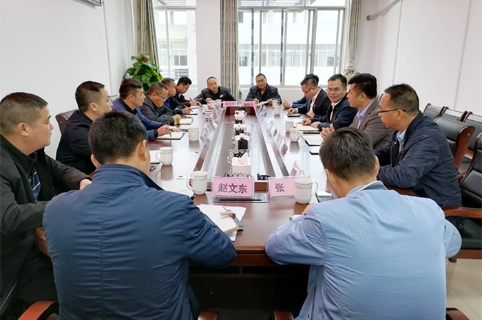 广西林权买卖中心 广西嘉峪关林化生物科技有限公司到WG电子集团调研